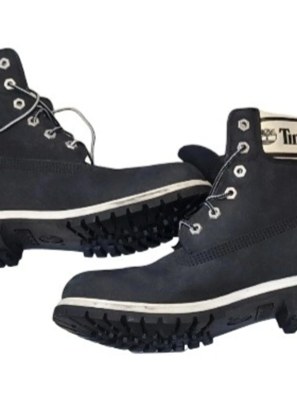 Timberland Boots Black Waterproof In Very Good Condition Size 8.5